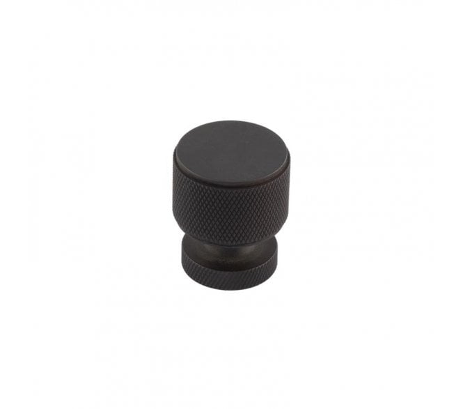 Burlington BUR400 Piccadilly Knurled Cabinet Knob - Dark Bronze