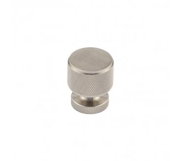 Burlington BUR400 Piccadilly Knurled Cabinet Knob - Satin Nickel
