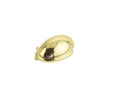 Burlington BUR423 Drawer Cup Pull - Polished Brass