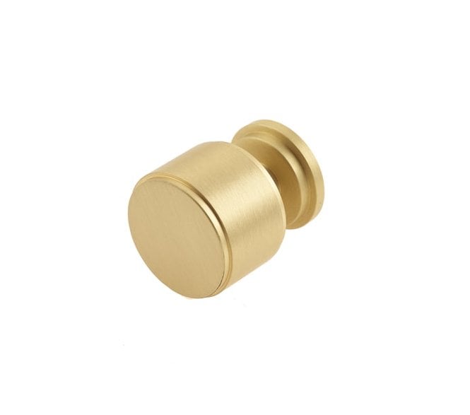 Burlington BUR501 Belgrave Stepped Cabinet Knob - Satin Brass
