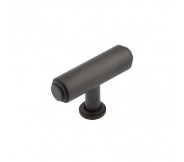 Burlington BUR502 Belgrave Stepped T-Bar Knob - Dark Bronze