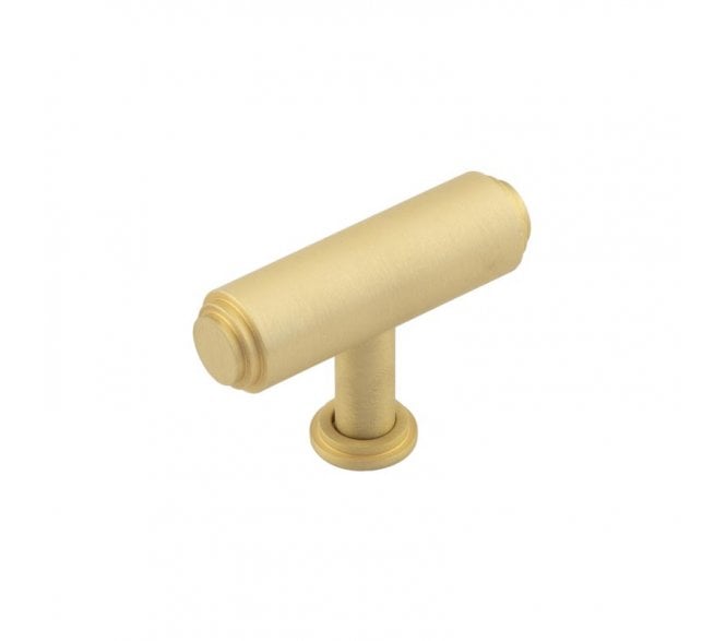 Burlington BUR502 Belgrave Stepped T-Bar Knob - Satin Brass