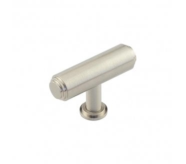 Burlington BUR502 Belgrave Stepped T-Bar Knob - Satin Nickel