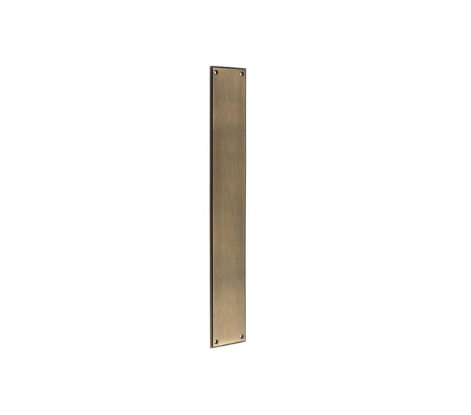 Burlington BUR778 Finger Plate - 450x75mm - Antique Brass