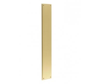 Burlington BUR778 Finger Plate - 450x75mm - Satin Brass