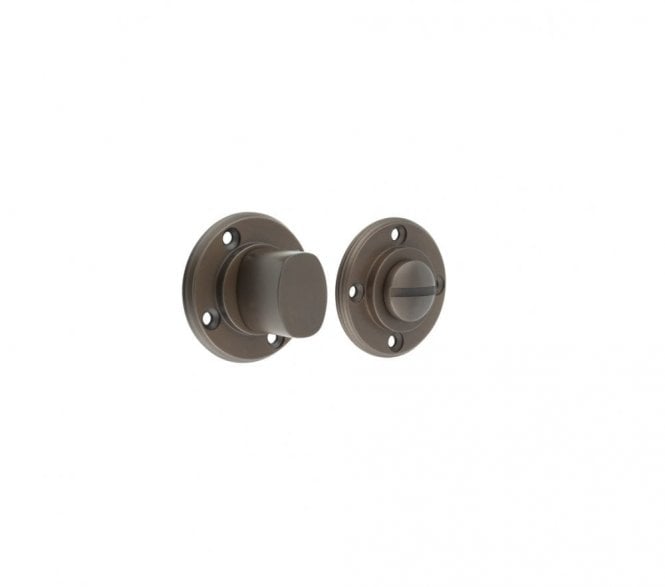 Burlington BUR81 Bathroom Turn & Release - Dark Bronze