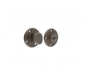 Burlington BUR81 Bathroom Turn & Release - Dark Bronze