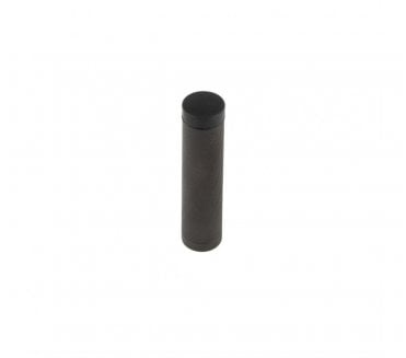 Burlington BUR968 Solid Brass Knurled Wall Mounted Door Stop - Dark Bronze