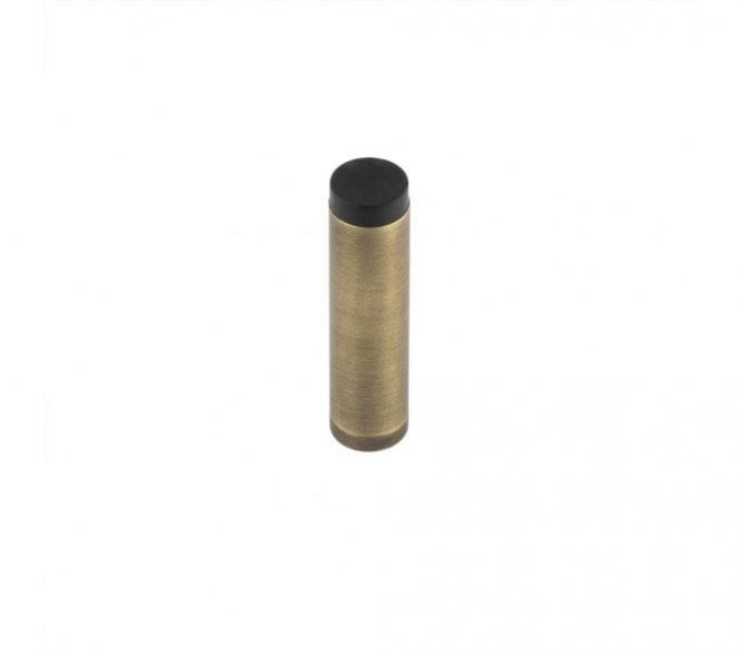 Burlington BUR970 Solid Brass Wall Mounted Door Stop - Antique Brass