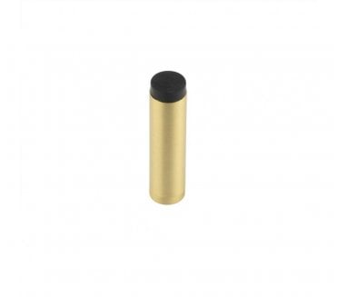 Burlington BUR970 Solid Brass Wall Mounted Door Stop - Satin Brass
