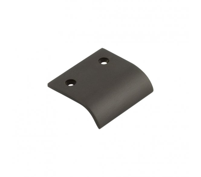 Burlington Curved Cabinet Edge Pulls - Dark Bronze