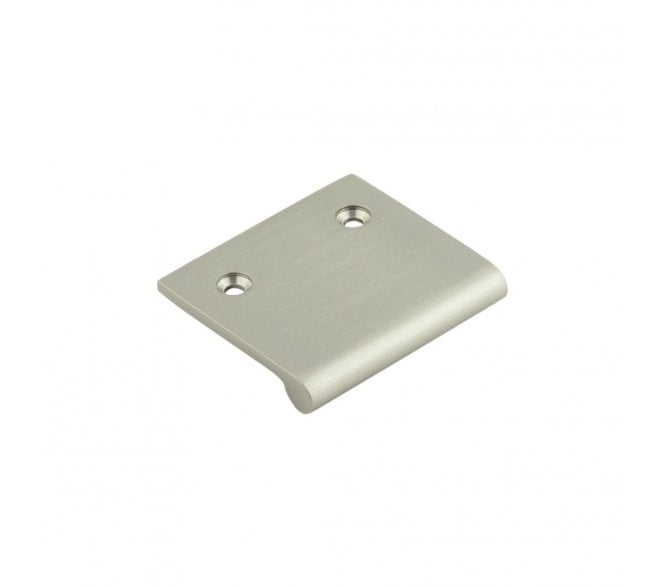 Burlington Flat Top Cabinet Edge Pulls - Satin Nickel