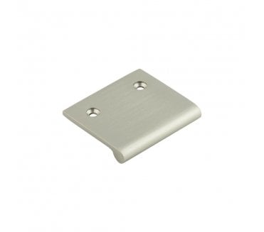 Burlington Flat Top Cabinet Edge Pulls - Satin Nickel