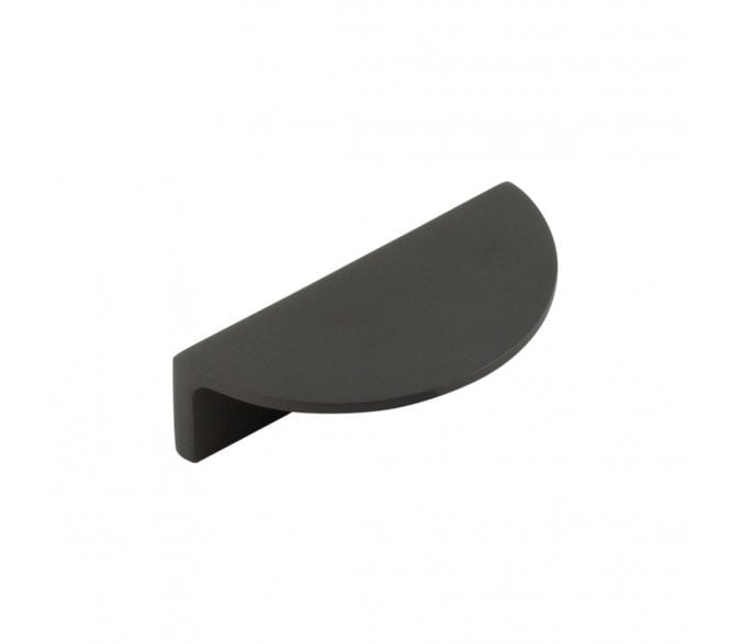 Burlington Half Moon Cabinet Edge Pulls - Dark Bronze