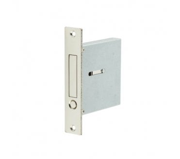 Burlington JV820 Luxury Sliding Door Edge Pull Handle - Polished Chrome