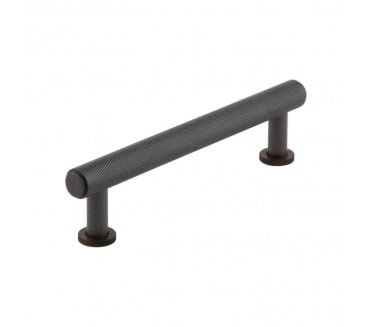 Burlington Piccadilly Knurled Cabinet Handles - Dark Bronze