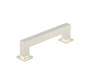 Burlington Trafalgar Square Cabinet Handles - Polished Nickel