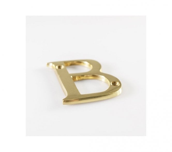 Carlisle Brass 53mm Door Letters (A-D) - Polished Brass