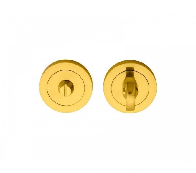 Carlisle Brass AA12 Bathroom Turn & Release Set - Polished Brass