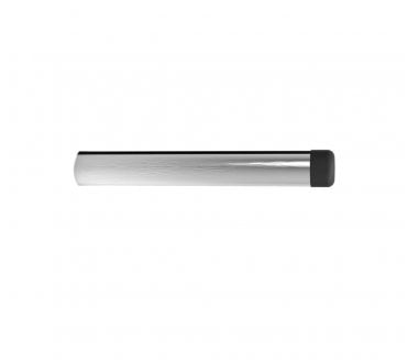 Carlisle Brass AA122 Extra Long Door Stop - Skirting Mounted - Satin Chrome