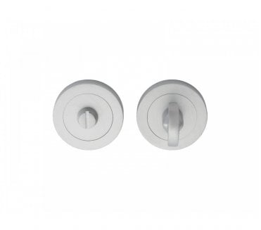 Carlisle Brass AA12L Bathroom Turn & Release Set - Satin Chrome (44mm doors)