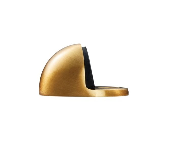 Carlisle Brass AA20 Floor Mounted  Door Stop - Satin Brass