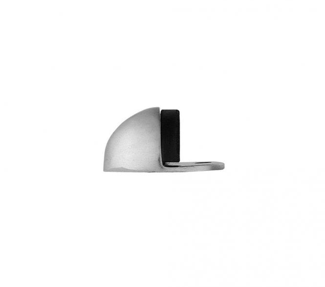 Carlisle Brass AA20 Floor Mounted Premium Oval Doorstop - Polished Chrome