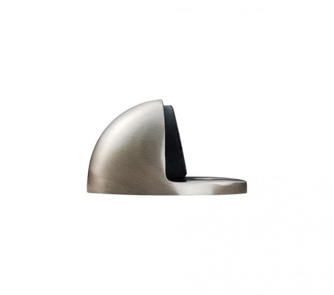 Carlisle Brass AA20 Floor Mounted Premium Oval Doorstop - Satin Nickel