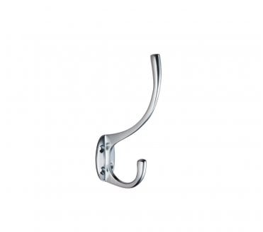 Carlisle Brass AA25 Victorian Hat & Coat Hook - Satin Chrome