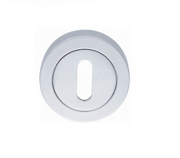 Carlisle Brass AA3 Key Profile Designer Escutcheon - Satin Chrome