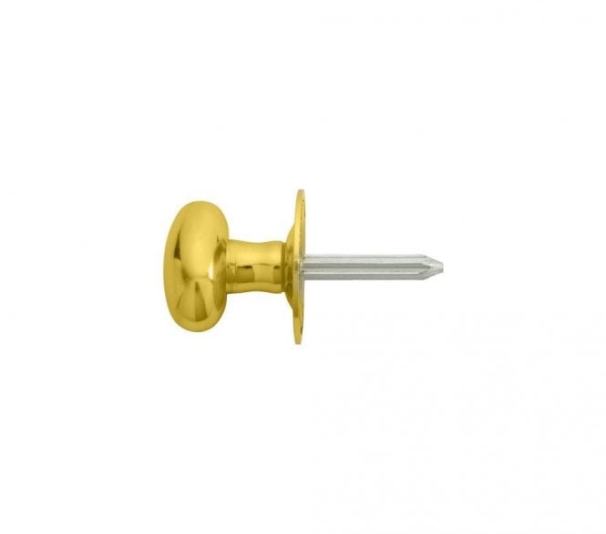 Carlisle Brass AA33 Oval Turn For Security Bolt -Polished Brass
