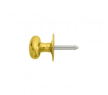Carlisle Brass AA33 Oval Turn For Security Bolt -Polished Brass