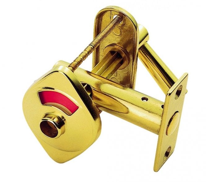 Carlisle Brass AA35 Toilet Indicator Bolt Set - Polished Brass