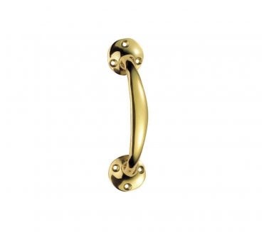 Carlisle Brass AA36 Victorian Bow Handle - Polished Brass