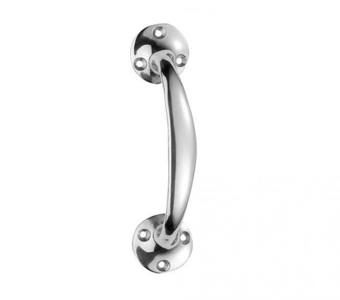 Carlisle Brass AA36 Victorian Bow Handle - Polished Chrome
