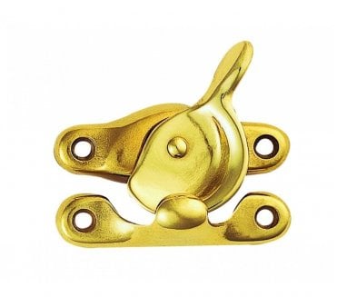 Carlisle Brass AA40 Fitch Pattern Sash Fastener - Polished Brass