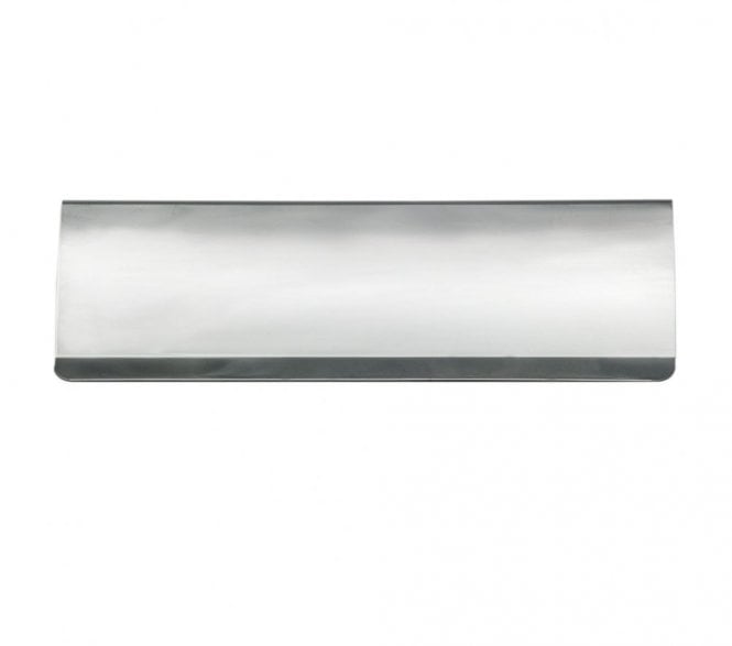 Carlisle Brass AA52 Curved Letter Plate Tidy 301x96mm - Polished Chrome