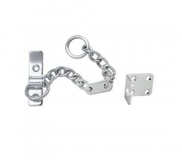Carlisle Brass AA75 Heavy Duty Door Security Chain - Satin Chrome