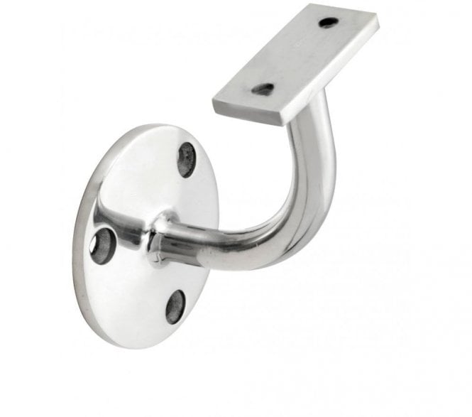 Carlisle Brass AA84 Heavy Handrail Bracket - Polished Chrome