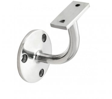 Carlisle Brass AA84 Heavy Handrail Bracket - Polished Chrome