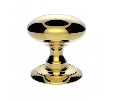 Carlisle Brass AC050 Large Mortice Door Knobs - Polished Brass
