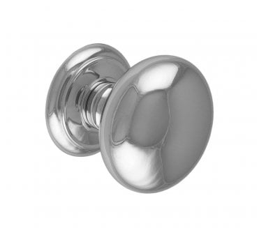 Carlisle Brass AC055 Large Centre Door Knob 100mm - Polished Chrome
