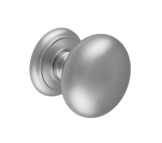 Carlisle Brass AC055 Large Centre Door Knob 100mm - Satin Chrome