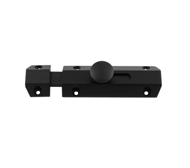Carlisle Brass AQ Flat Surface Door Bolts - Matt Black
