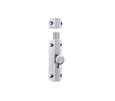 Carlisle Brass AQ Flat Surface Door Bolts - Satin Chrome