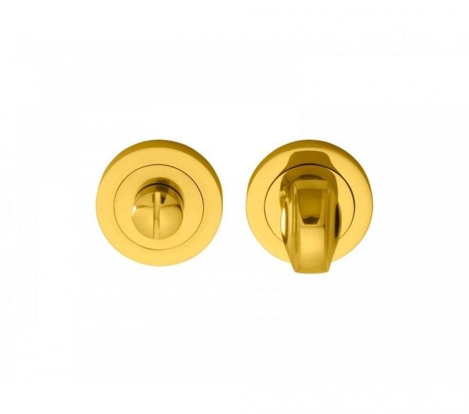 Carlisle Brass AQ12 Deluxe Bathroom Turn & Release Set - Polished Brass