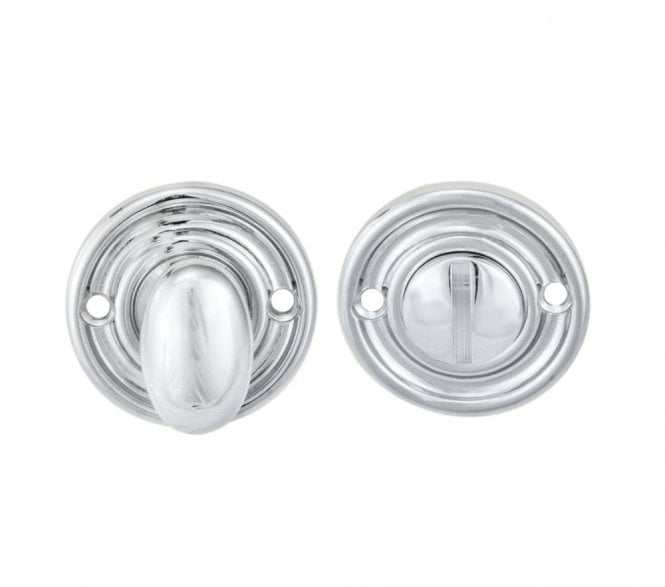 Carlisle Brass AQ133 Reeded Bath Turn & Release - Polished Chrome