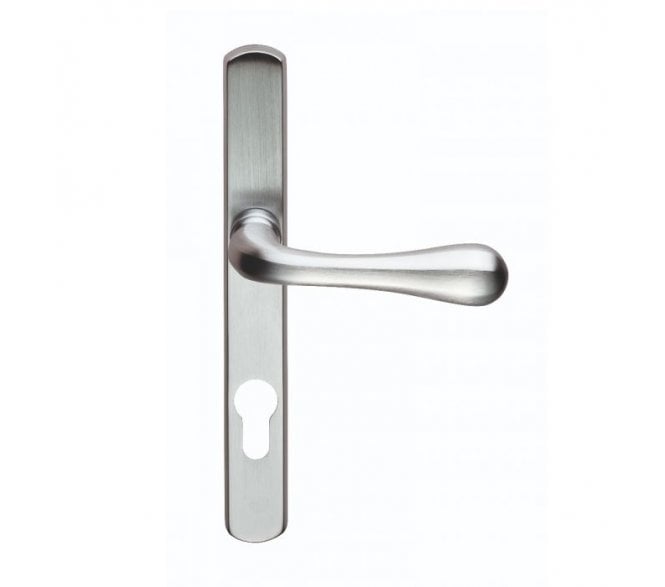 Carlisle Brass AQ1NP92 Stella Multipoint Lock Handles 92mm c/c  - Satin Chrome