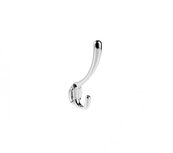 Carlisle Brass AQ25 Heavy Hat & Coat Hook - Polished Chrome