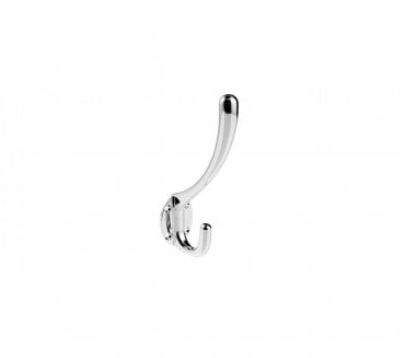 Carlisle Brass AQ25 Heavy Hat & Coat Hook - Polished Chrome